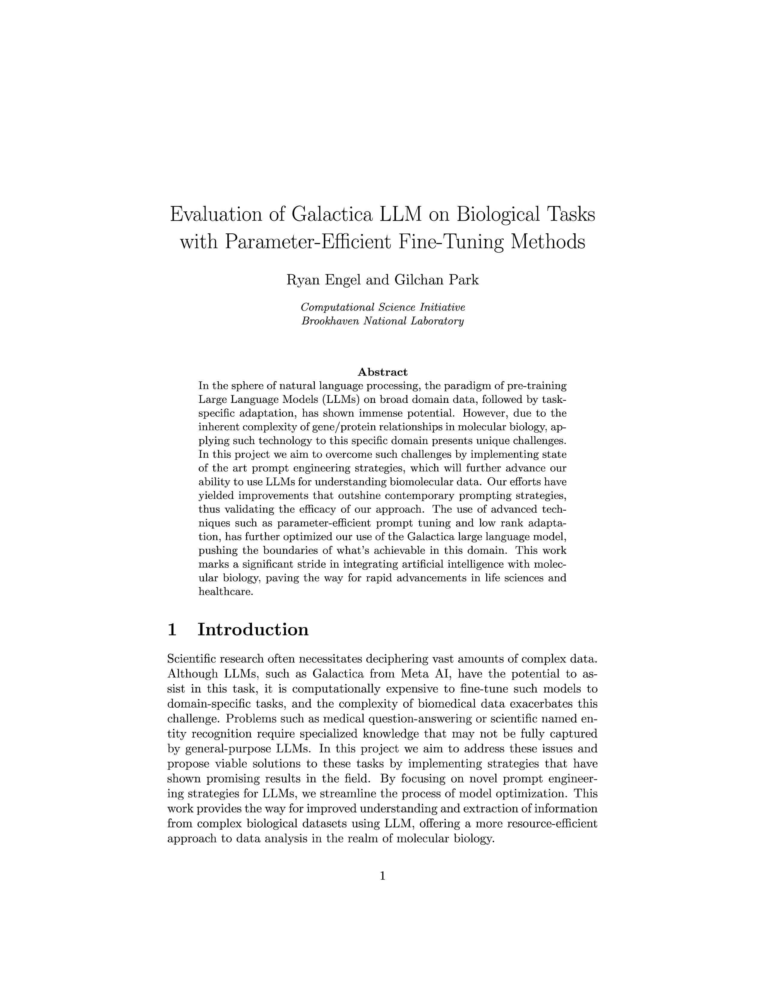 BNL SULI Summer 2023 Paper